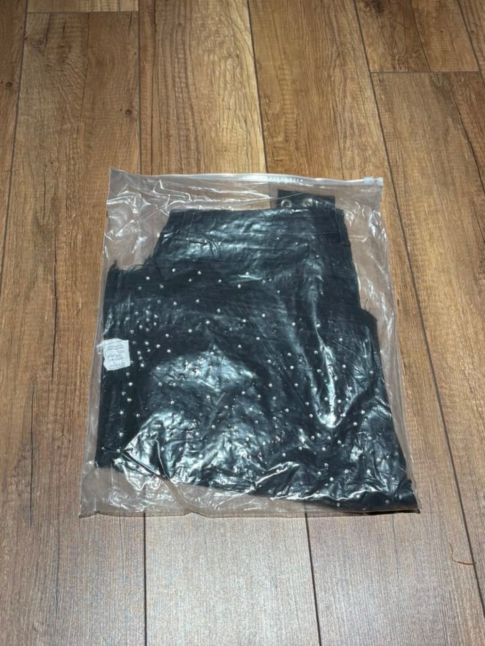 Purple Brand Black VVS Rhinestone with Crosses Jean Shorts Mens Brand New - Picture 16 of 16